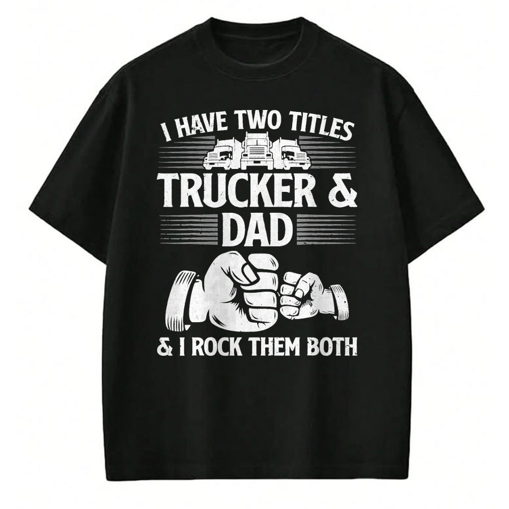 Best Truck Driver Life Shirt, Funny Trucker UnisexT-Shirt/Hoodie/Sweatshirt HLT00 - Funny Truck Driver Art Dad Trucker Men Truck Driving Lover T-Shirt, Men, Black, 3X-Large