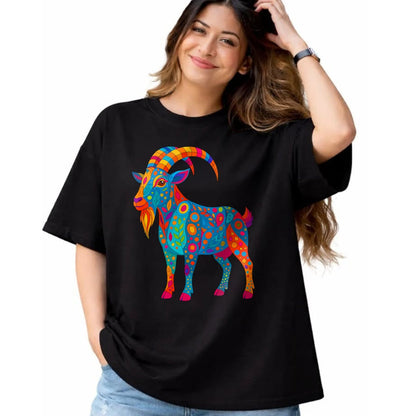 Best Farmer Life Shirt, Funny Farmer UnisexT-Shirt/Hoodie/Sweatshirt HLT00 - Psychedelic Goat T-Shirt