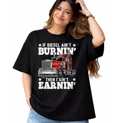 Best Truck Driver Life Shirt, Funny Trucker UnisexT-Shirt/Hoodie/Sweatshirt HLT00 - Funny Diesel Trucker Big Rig Semi-Trailer Truck Driver Gift T-Shirt