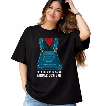 Best Farmer Life Shirt, Funny Farmer UnisexT-Shirt/Hoodie/Sweatshirt HLT00 - This is My Farmer Costume Halloween Funny Farm Farming T-Shirt, Men, Black, X-Large