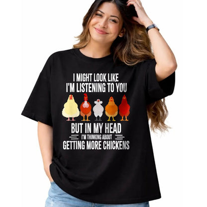 Best Farmer Life Shirt, Funny Farmer UnisexT-Shirt/Hoodie/Sweatshirt HLT00 - Funny Chicken Farmer Design Women Men Getting a lot Chickens T-Shirt Small
