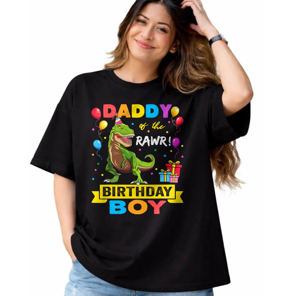 Best Dinosaur Lover Shirt, Funny Dinosaur UnisexT-Shirt/Hoodie/Sweatshirt HLT00 - Daddy Dinosaur Shirt Funny Cute Birthday Boy Family Apparel T-Shirt