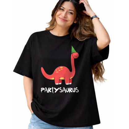 Best Dinosaur Lover Shirt, Funny Dinosaur UnisexT-Shirt/Hoodie/Sweatshirt HLT00 - Partysaurus dinosaur with party hat will party celebrations T-Shirt