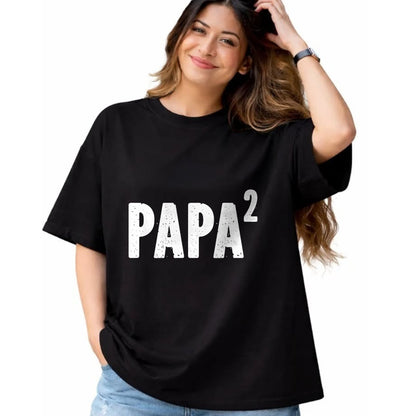 Best Grandpa Shirt, Proud Grandpa Unisex T-Shirt/Hoodie/Sweatshirt HLT00 - Papa 2 Papa Squared For Grandpa from Granddaughter Grandson T-Shirt