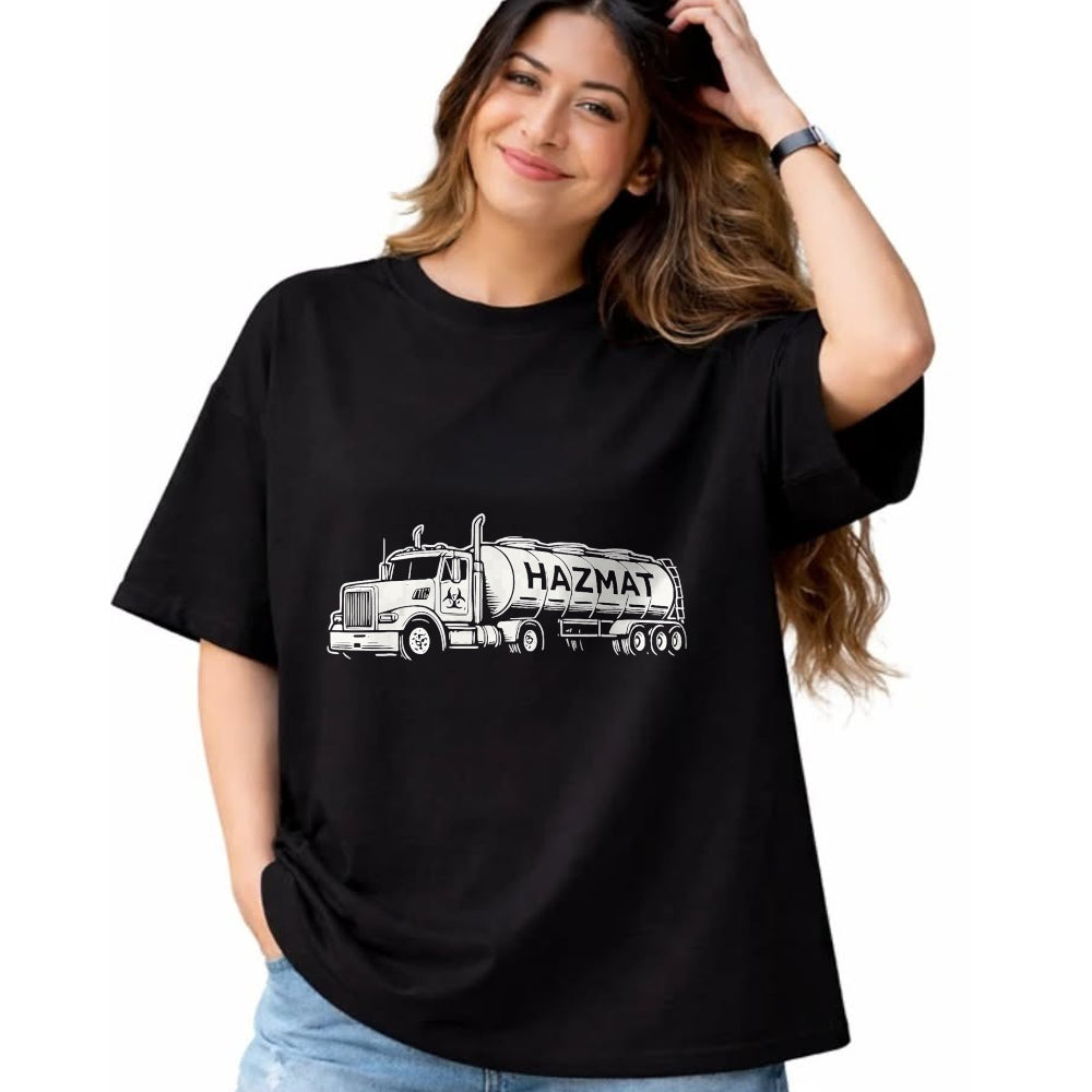 Best Truck Driver Life Shirt, Funny Trucker UnisexT-Shirt/Hoodie/Sweatshirt HLT00 - Hazmat Tanker Truck T-Shirt