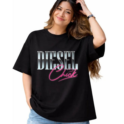 Best Truck Driver Life Shirt, Funny Trucker UnisexT-Shirt/Hoodie/Sweatshirt HLT00 - Diesel Chick Trucker Truck Driver Funny Women Retro Vintage T-Shirt (2)