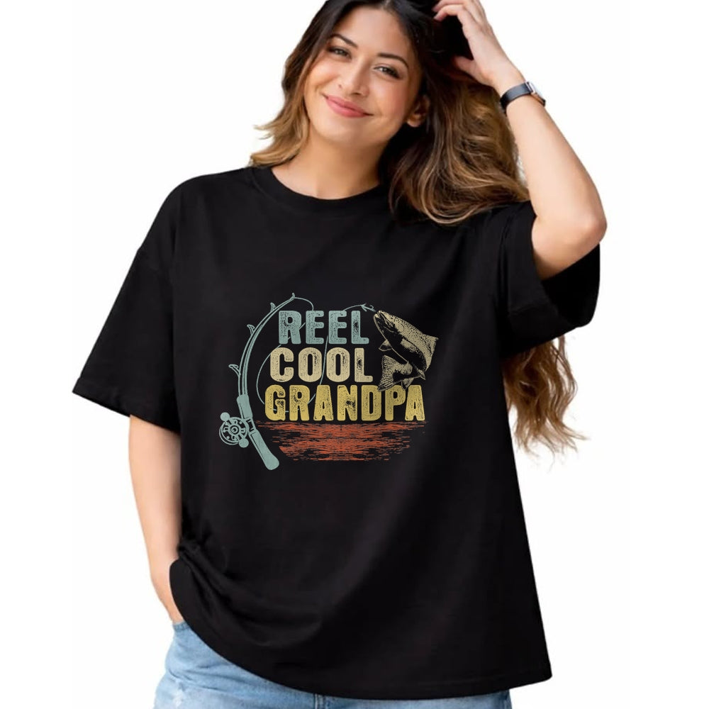 Best Grandpa Shirt, Proud Grandpa Unisex T-Shirt/Hoodie/Sweatshirt HLT00 -Funny Fishing Vintage Reel Cool Grandpa T-Shirt