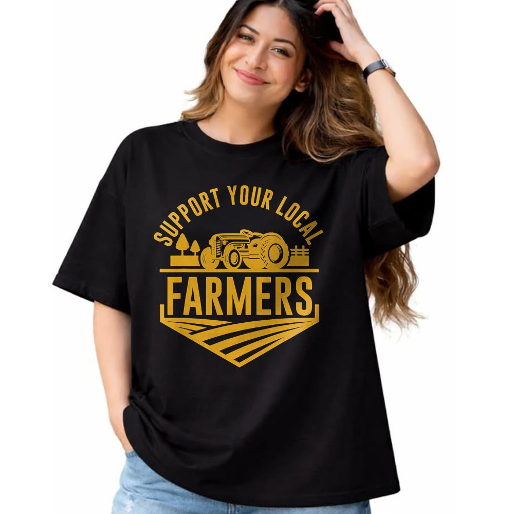 Best Farmer Life Shirt, Funny Farmer UnisexT-Shirt/Hoodie/Sweatshirt HLT00 - Farm Local Food Patriotic Farming Gift Idea Farmer T-Shirt Small