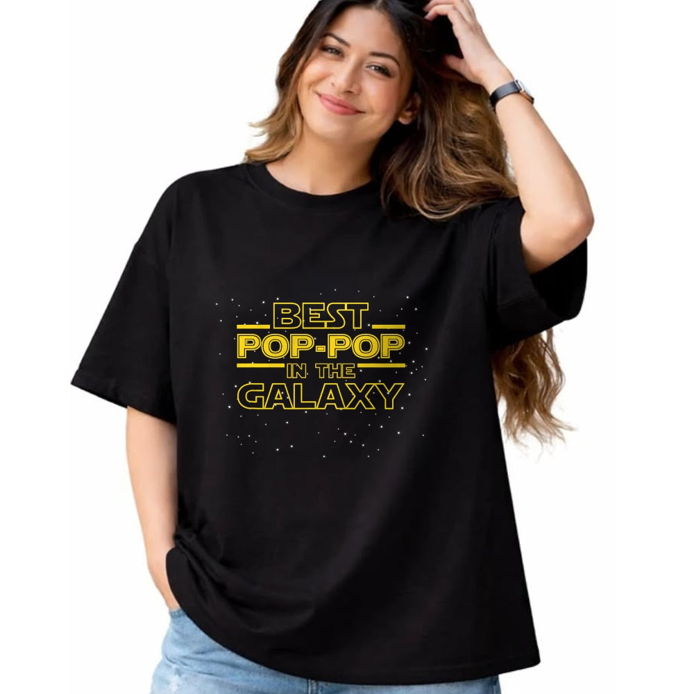Best Grandpa Shirt, Proud Grandpa Unisex T-Shirt/Hoodie/Sweatshirt HLT00 - Grandpa Pop-Pop Shirt Gift, Best Pop-Pop in the Galaxy T-Shirt