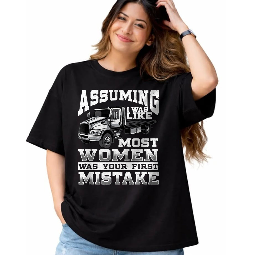 Best Truck Driver Life Shirt, Funny Trucker UnisexT-Shirt/Hoodie/Sweatshirt HLT00 - Female Tow Truck Driver Women Tow Truck T-Shirt