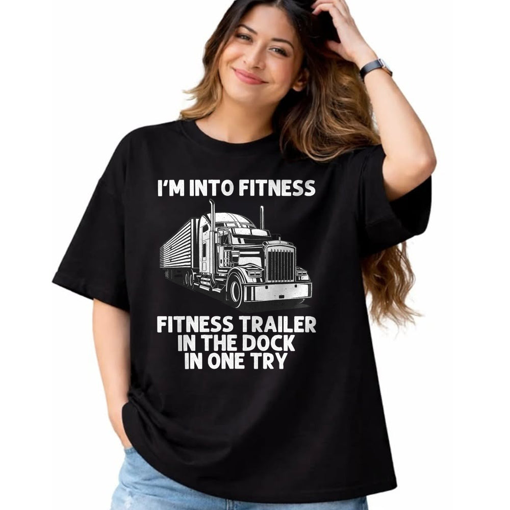 Best Truck Driver Life Shirt, Funny Trucker UnisexT-Shirt/Hoodie/Sweatshirt HLT00 - Best Truck Driver Art for Men Dad Women Trucking CDL Trucker T-Shirt (4)