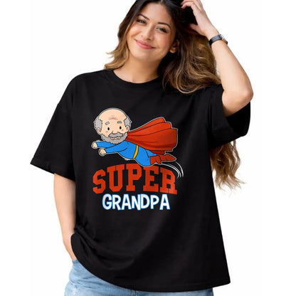 Best Grandpa Shirt, Proud Grandpa Unisex T-Shirt/Hoodie/Sweatshirt HLT00 - Super Grandpa Hero Grandpa Superhero Grandpa T-Shirt