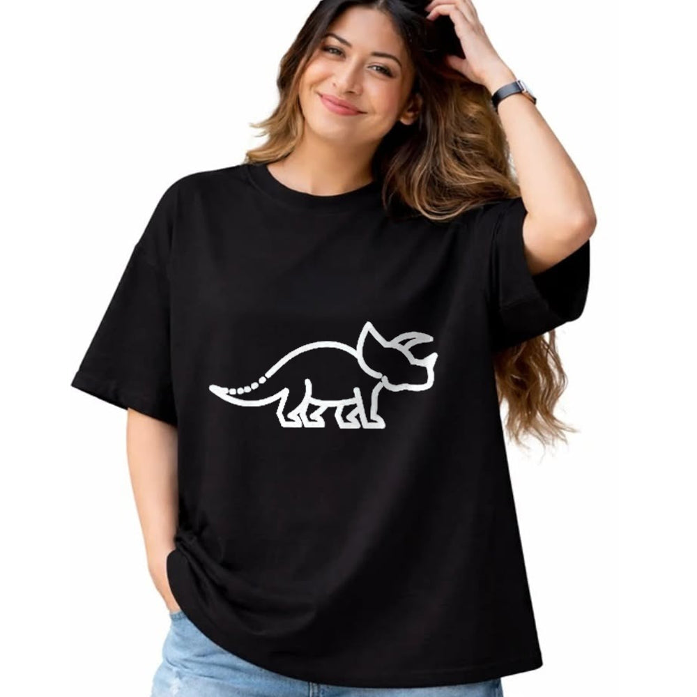 Best Dinosaur Lover Shirt, Funny Dinosaur UnisexT-Shirt/Hoodie/Sweatshirt HLT00 - Triceratops for Men Women & Kids  Dinosaur Badge T-Shirt, Men, Black, Large