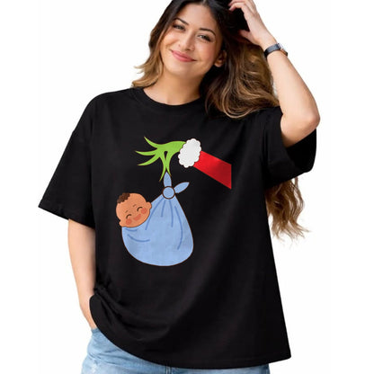 Funny Nurse Shirt, Nurse Unisex T-Shirt/Hoodie/Sweatshirt HLT00 - NICU Labor Delivery Nurse Santa Christmas Xmas Pajamas Funny T-Shirt