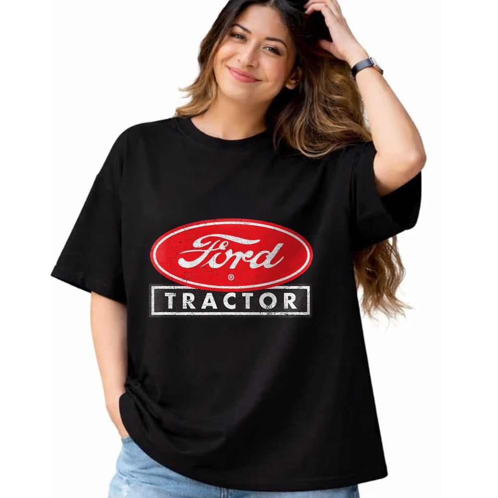 Best Farmer Life Shirt, Funny Farmer UnisexT-Shirt/Hoodie/Sweatshirt HLT00 - Ford Tractor Logo T-Shirt