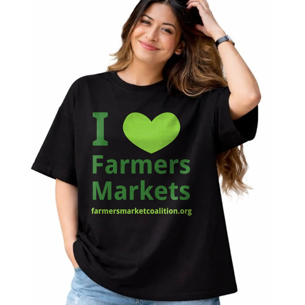 Best Farmer Life Shirt, Funny Farmer UnisexT-Shirt/Hoodie/Sweatshirt HLT00 - I heart Farmers Markets T-Shirt