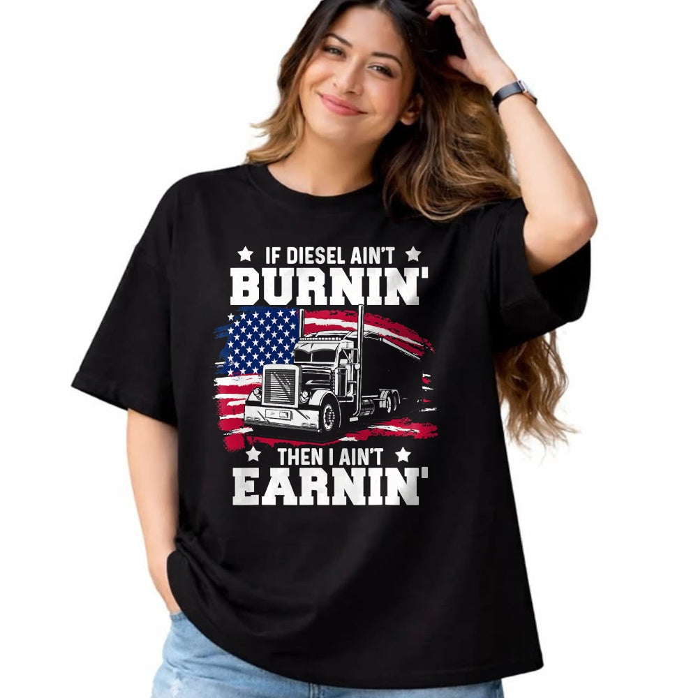 Best Truck Driver Life Shirt, Funny Trucker UnisexT-Shirt/Hoodie/Sweatshirt HLT00 - Funny Trucker Gifts Men Husband Semi Trailer Truck Driver T-Shirt (2)