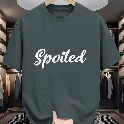 Best Wife Shirt, Wife and Husband Unisex T-Shirt/Hoodie/Sweatshirt HLT00 - Broke And Spoiled Matching Couples Funny T-Shirt (1)