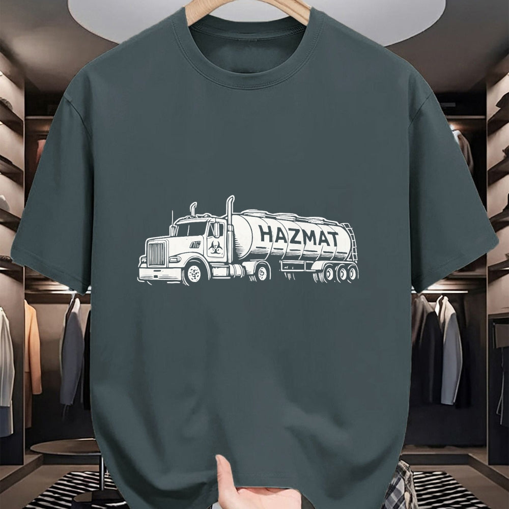 Best Truck Driver Life Shirt, Funny Trucker UnisexT-Shirt/Hoodie/Sweatshirt HLT00 - Hazmat Tanker Truck T-Shirt