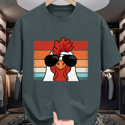 Best Farmer Life Shirt, Funny Farmer UnisexT-Shirt/Hoodie/Sweatshirt HLT00 - Funny Rooster Retro Chicken Farmer Farming Men Boys Kids T-Shirt