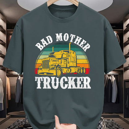 Best Truck Driver Life Shirt, Funny Trucker UnisexT-Shirt/Hoodie/Sweatshirt HLT00 - Funny Trucker Design for Men Big Rig Trucker Truck Driver T-Shirt (2)