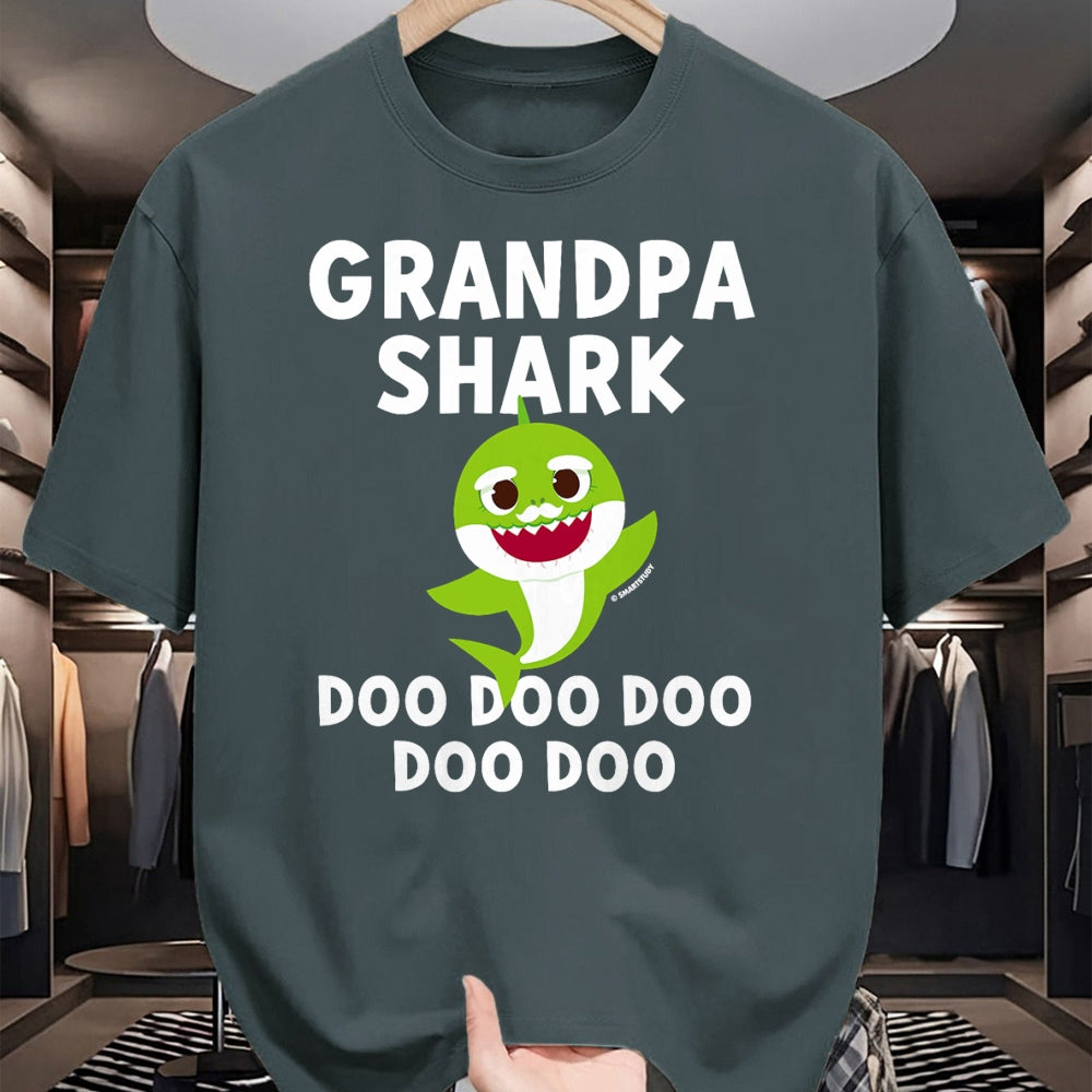 Best Grandpa Shirt, Proud Grandpa Unisex T-Shirt/Hoodie/Sweatshirt HLT00 - Pinkfong Grandpa Shark Official T-shirt T-Shirt