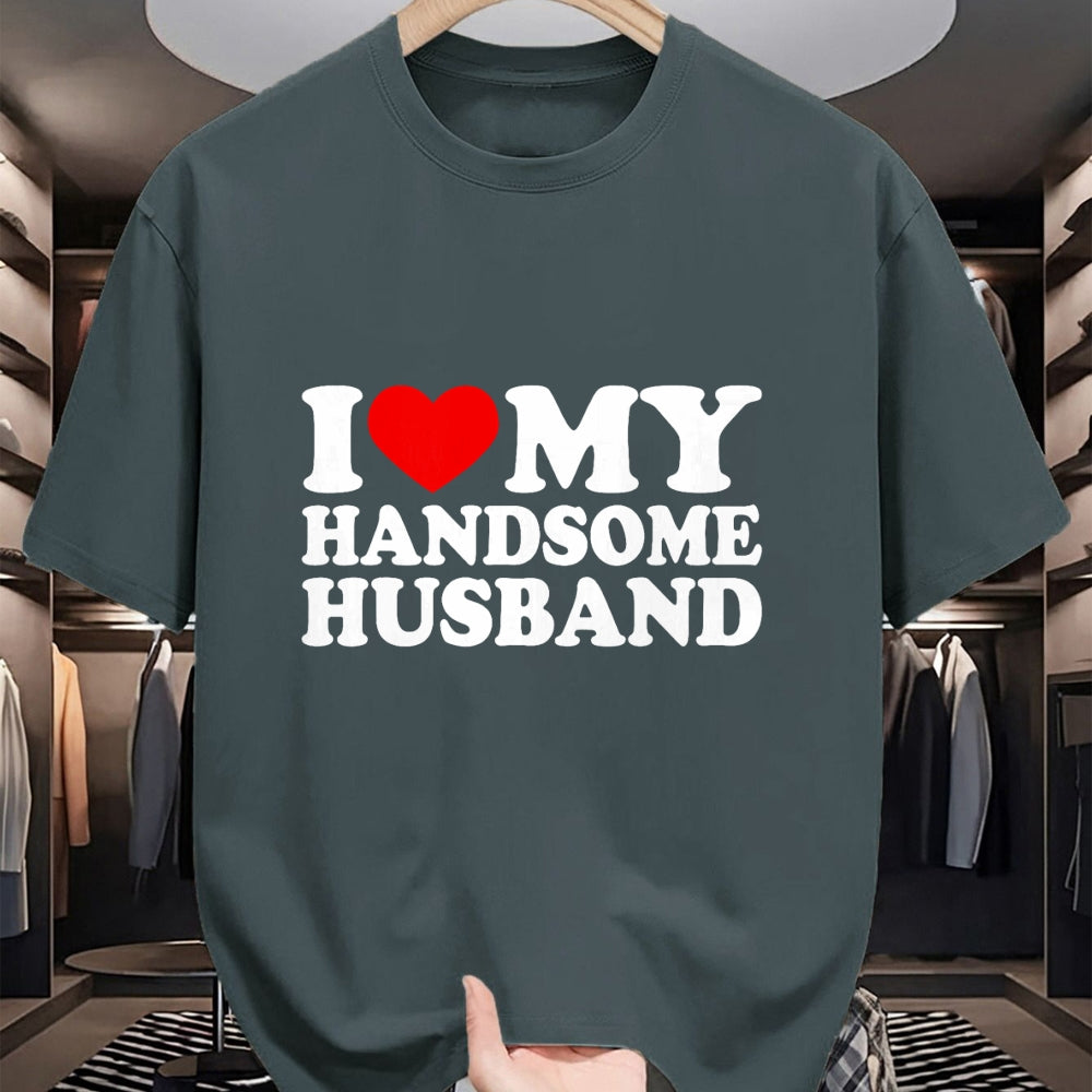 Best Wife Shirt, Wife and Husband Unisex T-Shirt/Hoodie/Sweatshirt HLT00 - I Love My Handsome Husband Shirt I Love My Husband T-Shirt
