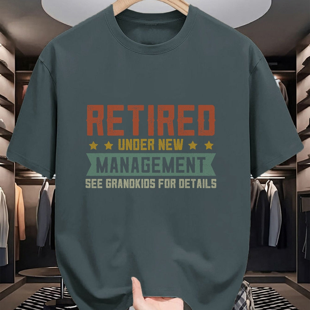 Best Grandpa Shirt, Proud Grandpa Unisex T-Shirt/Hoodie/Sweatshirt HLT00 - Fathers Day Retired Grandpa Shirts, Funny Retirement T-Shirt