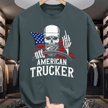Best Truck Driver Life Shirt, Funny Trucker UnisexT-Shirt/Hoodie/Sweatshirt HLT00 - American Trucker for Patriotic Truck Driver T-Shirt