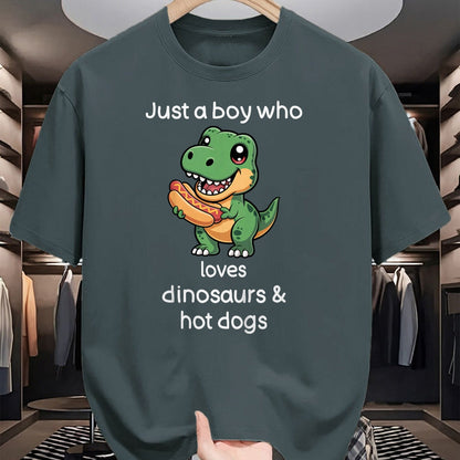 Best Dinosaur Lover Shirt, Funny Dinosaur UnisexT-Shirt/Hoodie/Sweatshirt HLT00 - Kids Dinosaur Hot Dog Shirt Boys Cool T Rex Hot Dog T-Shirt