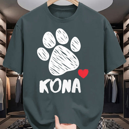 Dog Love Shirt, Dog Lover Gift T-Shirt/Hoodie/Sweatshirt HLT00 - Kona My Dog Kona I love My Dog Kona Puppy Love Dog Lover T-Shirt