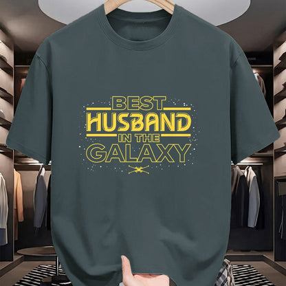 Best Wife Shirt, Wife and Husband Unisex T-Shirt/Hoodie/Sweatshirt HLT00 - Star Wars Best Husband in the Galaxy Birthday Anniversary T-Shirt