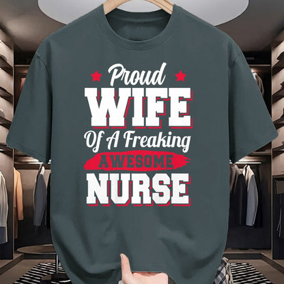 Funny Nurse Shirt, Nurse Unisex T-Shirt/Hoodie/Sweatshirt HLT00 - Nursing Registered Hospital Doctor Nurse Wife T-Shirt