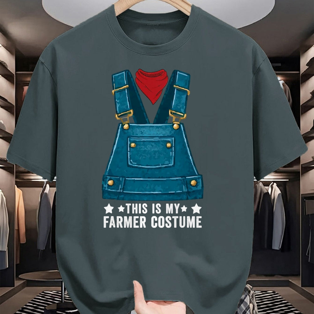 Best Farmer Life Shirt, Funny Farmer UnisexT-Shirt/Hoodie/Sweatshirt HLT00 - This is My Farmer Costume Halloween Funny Farm Farming T-Shirt, Men, Black, X-Large