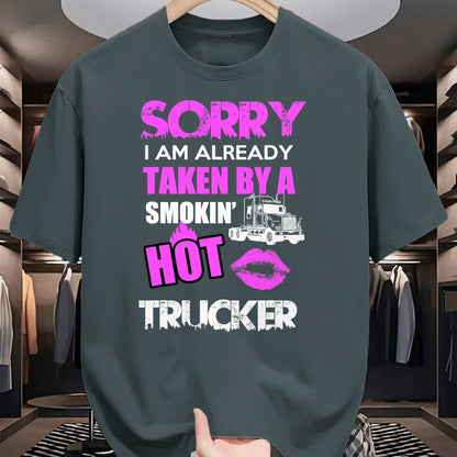 Best Truck Driver Life Shirt, Funny Trucker UnisexT-Shirt/Hoodie/Sweatshirt HLT00 - Funny Truck Driver Tee Trucker Wife Girlfriend Husband Gift T-Shirt