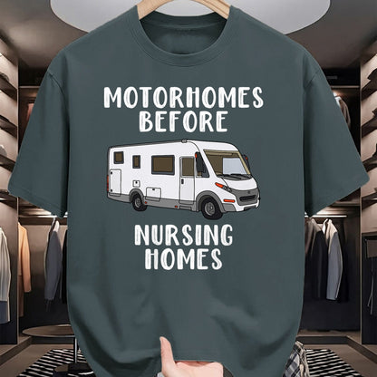 Best Grandpa Shirt, Proud Grandpa Unisex T-Shirt/Hoodie/Sweatshirt HLT00 - Funny RV Motorhome Gift For Seniors T-Shirt