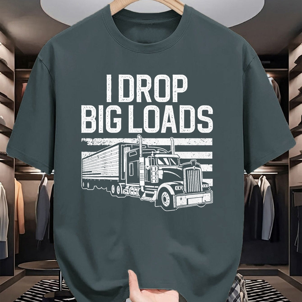 Best Truck Driver Life Shirt, Funny Trucker UnisexT-Shirt/Hoodie/Sweatshirt HLT00 - Funny Trucker Design for Men Women Semi Truck Driver Lover T-Shirt, Men, Black, 3X-Large (1)
