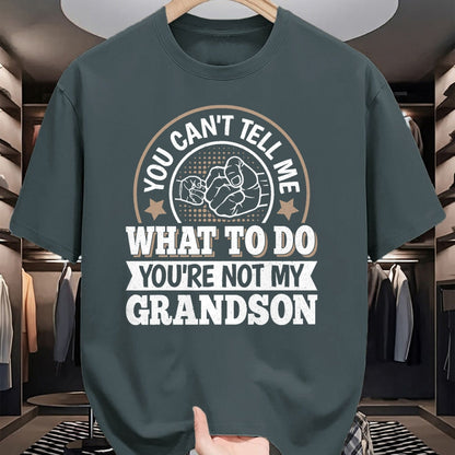 Best Grandpa Shirt, Proud Grandpa Unisex T-Shirt/Hoodie/Sweatshirt HLT00 - Funny Grandpa Grandson Saying Graphic Vintage T-Shirt