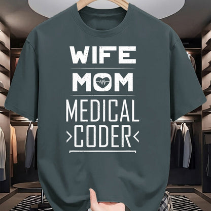 Funny Nurse Shirt, Nurse Unisex T-Shirt/Hoodie/Sweatshirt HLT00 - Medical Coder Shirt Mom Wife Medical Coding Biller Nurse T-Shirt