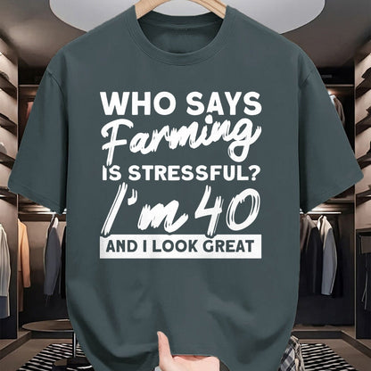Best Farmer Life Shirt, Funny Farmer UnisexT-Shirt/Hoodie/Sweatshirt HLT00 - Farm Market 40th Birthday Local Farmers Farmer Performance T-Shirt