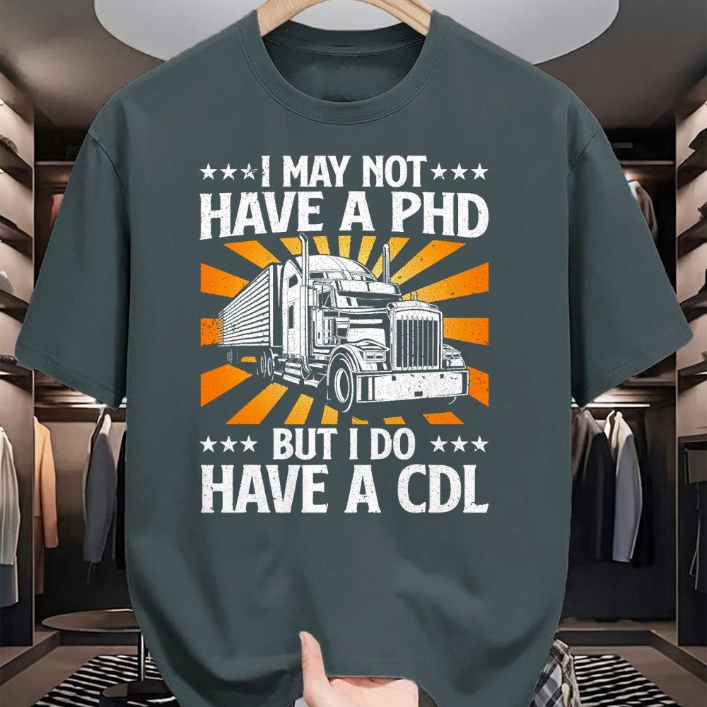 Best Truck Driver Life Shirt, Funny Trucker UnisexT-Shirt/Hoodie/Sweatshirt HLT00 - Funny Trucker Design For Men Women CDL Truck Driver Trucking T-Shirt