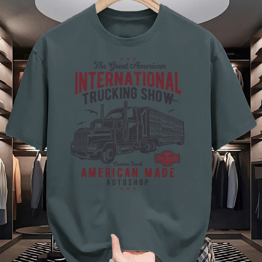 Best Truck Driver Life Shirt, Funny Trucker UnisexT-Shirt/Hoodie/Sweatshirt HLT00 - Big Truck Semi T-Shirt (Shirt for Truck Driver) T-Shirt