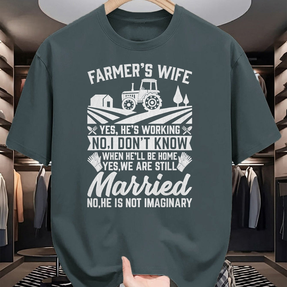 Best Farmer Life Shirt, Funny Farmer UnisexT-Shirt/Hoodie/Sweatshirt HLT00 - Farmers Wife Farming Women Farmer Tractor Married T-Shirt