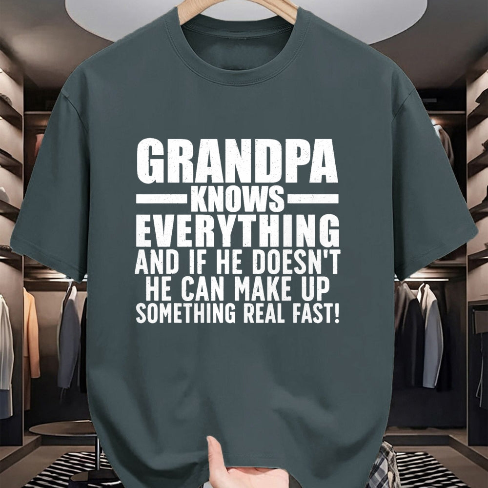 Best Grandpa Shirt, Proud Grandpa Unisex T-Shirt/Hoodie/Sweatshirt HLT00 - Funny Grandpa Art For Grandpa Men Grandfathers Day Papi T-Shirt