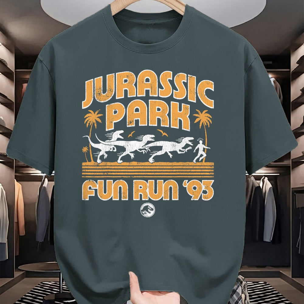 Best Dinosaur Lover Shirt, Funny Dinosaur UnisexT-Shirt/Hoodie/Sweatshirt HLT00 - Jurassic Park Fun Run _93 T-Shirt