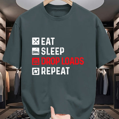 Best Truck Driver Life Shirt, Funny Trucker UnisexT-Shirt/Hoodie/Sweatshirt HLT00 - Drop Loads - Trucker Semi Truck Driver Big Rig Trucking T-Shirt
