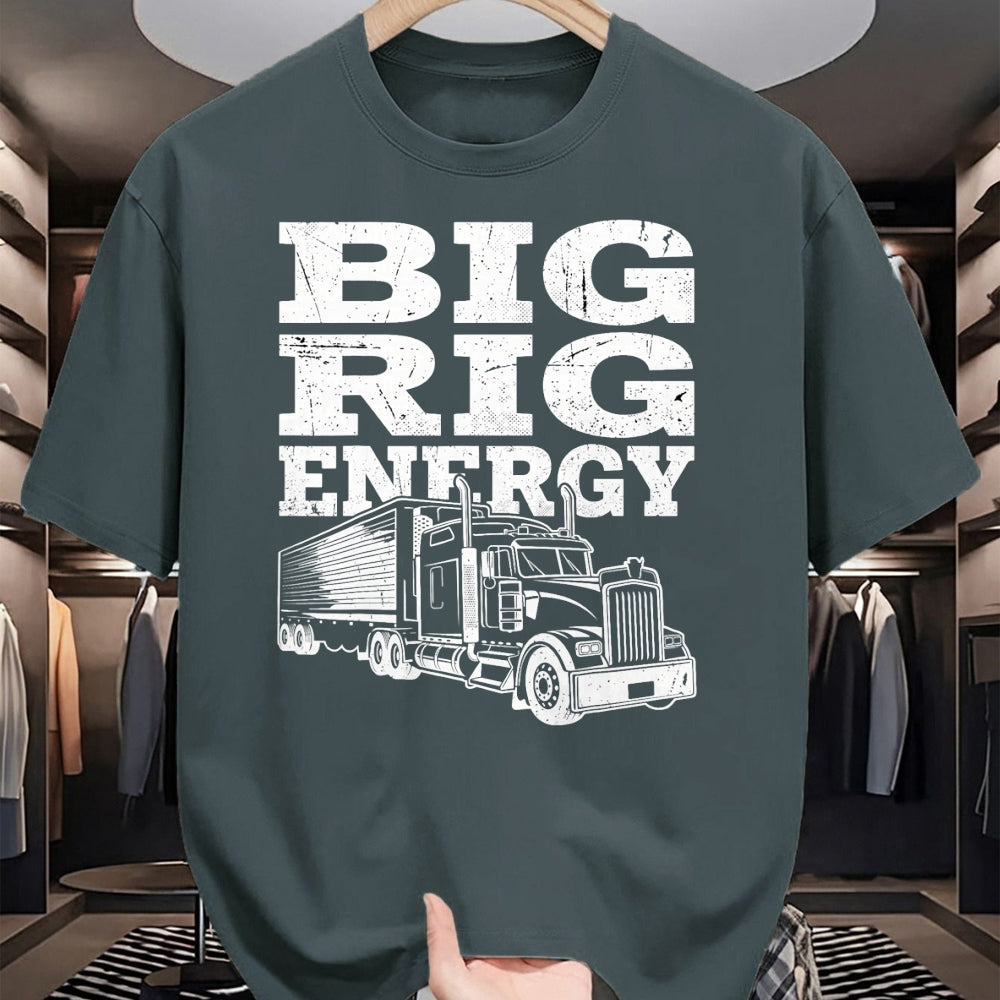 Best Truck Driver Life Shirt, Funny Trucker UnisexT-Shirt/Hoodie/Sweatshirt HLT00 - Funny Truck Semi Truck Driver Big Rig Energy Truck Driver T-Shirt