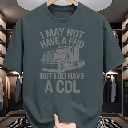 Best Truck Driver Life Shirt, Funny Trucker UnisexT-Shirt/Hoodie/Sweatshirt HLT00 - Cool CDL Trucker Art for Men Women Trucking CDL Truck Driver T-Shirt (6)
