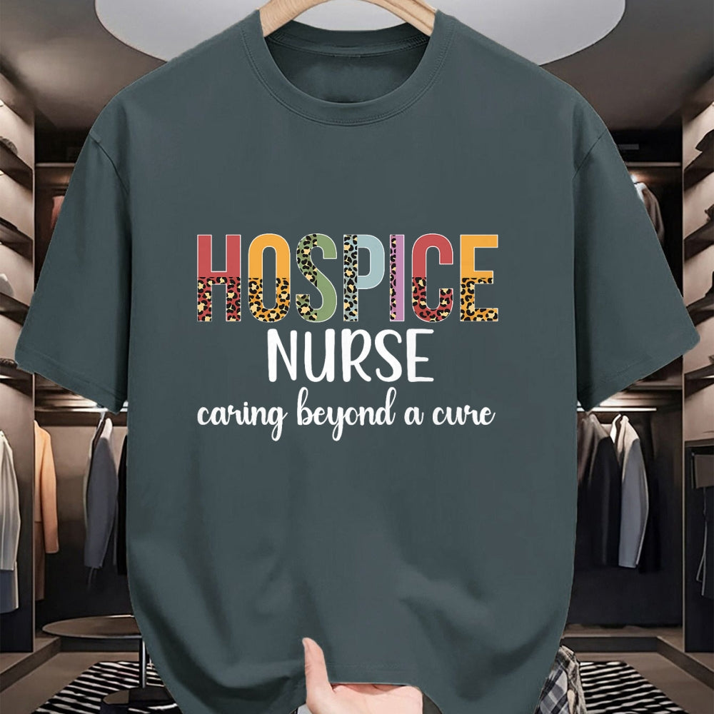 Funny Nurse Shirt, Nurse Unisex T-Shirt/Hoodie/Sweatshirt HLT00 - Hospice Nurse Appreciation Palliative Nurse Hospice Nursing T-Shirt