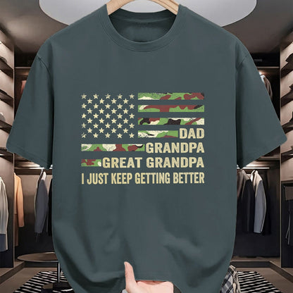 Best Grandpa Shirt, Proud Grandpa Unisex T-Shirt/Hoodie/Sweatshirt HLT00 -Fathers Day Gift from Grandkids Dad Grandpa Great Grandpa T-Shirt